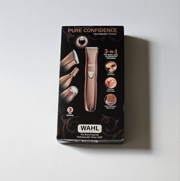 Wah/lPure Confidence Rechargeable Trimmer - Rose Gold - Picture 1 of 4